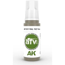 Ak Interactive Ak 11317 17 Ml. Ral 7027 Grau, Afv Serisi 3gen Akrilik Model Boyası