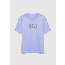 Mavi Mavi Baskılı Mor Tişört 7610467-70545
