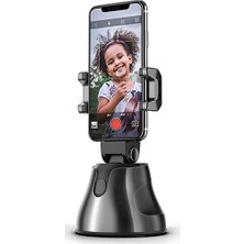 Hopinip 360° Hareket Algılayıcı Sensörlü Akıllı Çekim Selfie Video Takip Tripodu ( Lisinya )