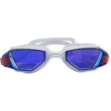 Hopinip Aynalı Yüzücü Gözlüğü Silikon Lacivert - 1765 (Lisinya)