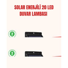 Hopinip Güneş Enerjili Su Geçirmez Dış Mekan Aydınlatma - Lisinya