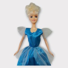 Hopinip Prenses Bebekler  - Mavi Elbise  (Lisinya)