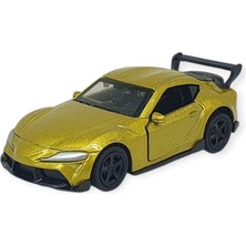 Hopinip Çek Bırak Metal Küçük Arabalar 8 cm - 6411A-13 - Altın (Lisinya)