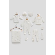 Caramell Jungle Frıends Müslin 10LU Set - Ekru - 56-62 cm Ekru