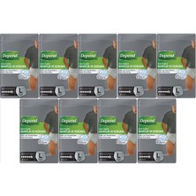 Depend Emici Külot Pants Hasta Bezi L - Büyük - Large Erkek 72 Adet (9pk*8)