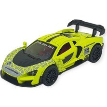 Hopinip Çek Bırak Metal Arabalar 13 cm - Yeşil (Lisinya)