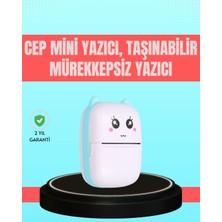Hopinip Bluetooth Bağlantılı Mini Termal Yazıcı Öğrenci ve Ofis Için - Lisinya