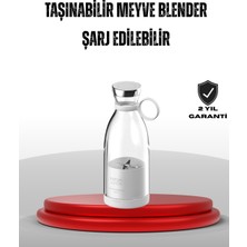 Hopinip Taşınabilir USB Şarjlı Taze Meyve Suyu Blender - Lisinya