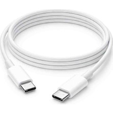 Esmer Bilişim Apple Usb-C 60W Şarj Kablosu 1m Type-C Hızlı Şarj iPhone 15 / 16 ve iPad Uyumlu