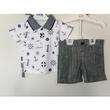 Diba Bebek Erkek Çocuk Şortlu 2'li Takım