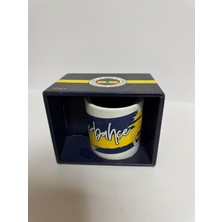 Hopinip Seramik 1.sınıf Kupa  Sarı Lacivert