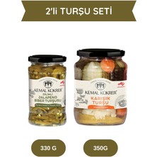 Kemal Kükrer 2'li Turşu Seti Jalapeno & Karışık Turşu