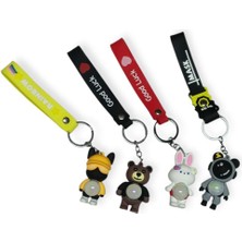 Hopinip 2407001 - Silikon Işıklı Anahtarlık 48 (Lisinya)