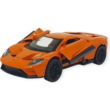 Hopinip Çek Bırak Metal Arabalar 13 cm - SR2211- Turuncu (Lisinya)