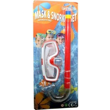 Hopinip AK406-140BC - Çocuk Maske Snorkel Set (Lisinya)