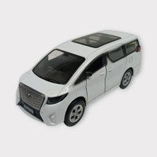 Hopinip Çek Bırak Metal Araba Sesli Işıklı - Beyaz (Lisinya)