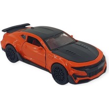 Hopinip Çek Bırak Araba Metal - 3611C - Turuncu (Lisinya)