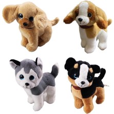 Hopinip 2309033 - Peluş Havlayan Köpek 25 cm (Lisinya)