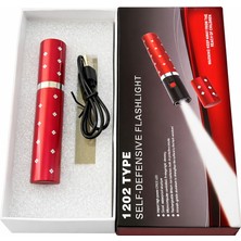 Ruj Şeklinde Şarjlı Ele.ktro Şok El Feneri