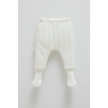 Caramell Beauty Gırl Çoraplı Bebek Pantolon - Ekru - 56-62 cm Ekru