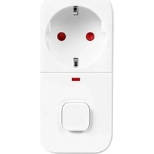 Hopinip Isıya Duyarlı Devre ve Akım Korumalı Duvar Tekli Anahtarlı Priz Fiş 16A/250V 750 - Lisinya