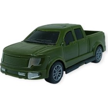 Hopinip Çek Bırak Arabalar 10 cm - Yeşil Pick-Up (Lisinya)