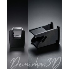 Demirhan3D Vw Passat B8 3g Isofix Kılıfı Siyah Renk – 4’lü Set – Araç Koltuğu Isofix Koruyucu Kapak