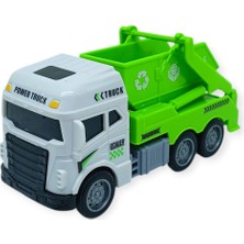 Hopinip Temizlik Araçları Serisi - Sürtmeli Kamyon 12 cm  - 3626 (Lisinya)