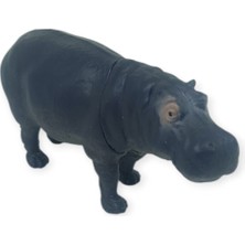 Hopinip Hayvan Figürleri - Vahşi Hayvanlar 9 cm - Su Aygırı (Lisinya)