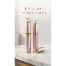Ince Uçlu Yüz ve Kaş Tüy Alma Epilasyon Aleti Hassas Kesim