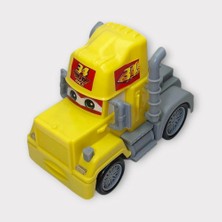 Hopinip Sürtmeli Oyuncak Tır - Sarı  (Lisinya)