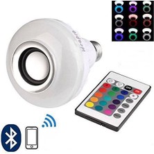 Hopinip Ampul Şeklinde Kumandalı Bluetooth Hoparlör ( Lisinya )