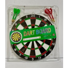 Hopinip Dart Board Seti 4 Dart Oklu Klasik Dart Oyunu
