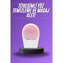 Hopinip Titreşimli Yüz Masaj Aleti Titreşimli Makyaj Temizleme Cihazı - Lisinya