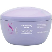 Alfaparf Milano Smooth Smoothing Pürüzsüzleştirici Maske 200 ml Kabarık ve Asi Saçları Yatıştırır