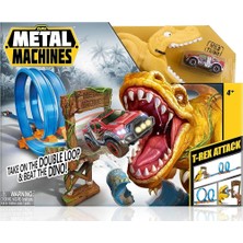 Hopinip MEA02000-6702 - Zuru Metal Machines T-Rex Oyun Seti (Lisinya)