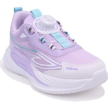 Marco Kids 05-26Y530 Beyaz Mor Ortopedik Günlük Kız Çocuk Spor Ayakkabı