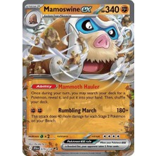 Mamoswine Ex #79 Pokemon Journey Together Orijinal Kartı