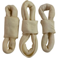 Miçiko Sütlü Zincir Premium Köpek Ödül Çiğneme Kemiği 16-18CM 3 Adet