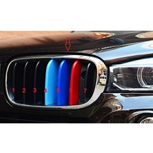Bmw X5  Böbrek Şeridi 3 Parça Geçmeli 7gril Uygun F15 2014-2016