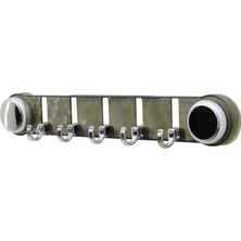 Store Mania Ieg™ Plastik 5 Kollu Delux Askısı Yapışkanlı ()