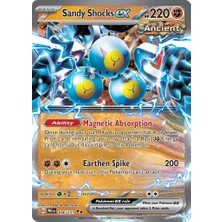 Sandy Shocks Ex #56 Pokemon Prismatic Evolutions Orijinal Kartı