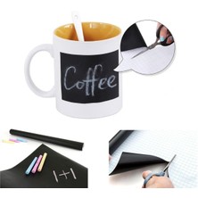 By Nevser® Sticker Rulo Yapışkanlı Çocuk Yazı Yazma Tahtası Yazı Yazma Sticker