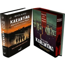 İndigo Kitap Karantina 4 Ciltli ve Karantina 1. Perde Film Özel Baskı Ciltli (Beyza Alkoç) 2'li Set