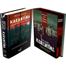İndigo Kitap Karantina 2 Ciltli ve Karantina 1. Perde Film Özel Baskı Ciltli (Beyza Alkoç) 2'li Set