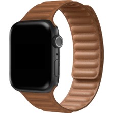 Hayat Store Apple Watch 38MM Loop Kordon (Saat Değildir) - Kahverengi