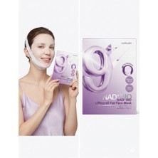 Numbuzin No.9+ Nad+ Bio Lifting Full Face Mask Peptid & Kolajen Destekli Iki Parçalı Yüz Şekillendirici Maske + Lifting Band Kore Cilt Bakım Maskesi