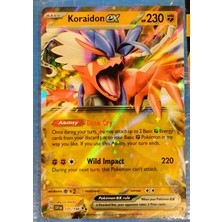 Koraidon Ex #125 Pokemon Scarlet & Violet Orijinal Kartı