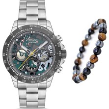 Ferrucci Fonksiyonları Aktif Business Model Çelik Erkek Kol Saati+Bileklik Hediye