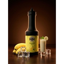 Muz Meyve Püresi (Banana) (Frozen) Yüksek Meyve Aroması 1150GR